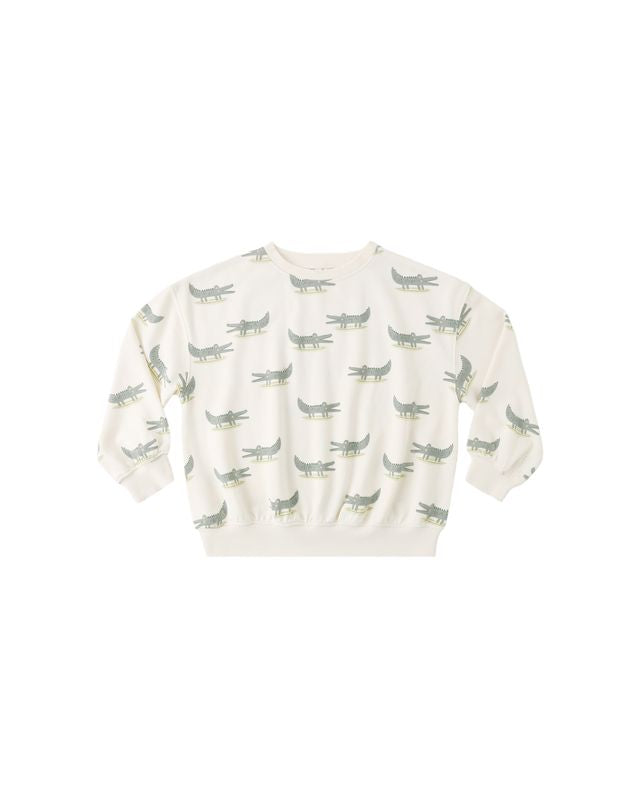 RELAXED SWEATSHIRT ALLIGATORS