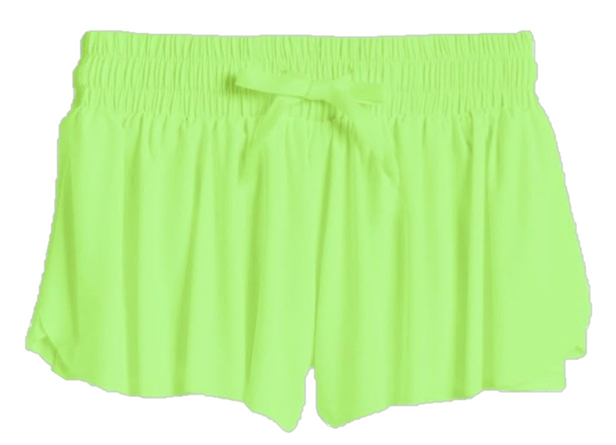 Fly Away Swing Short | Lime Green