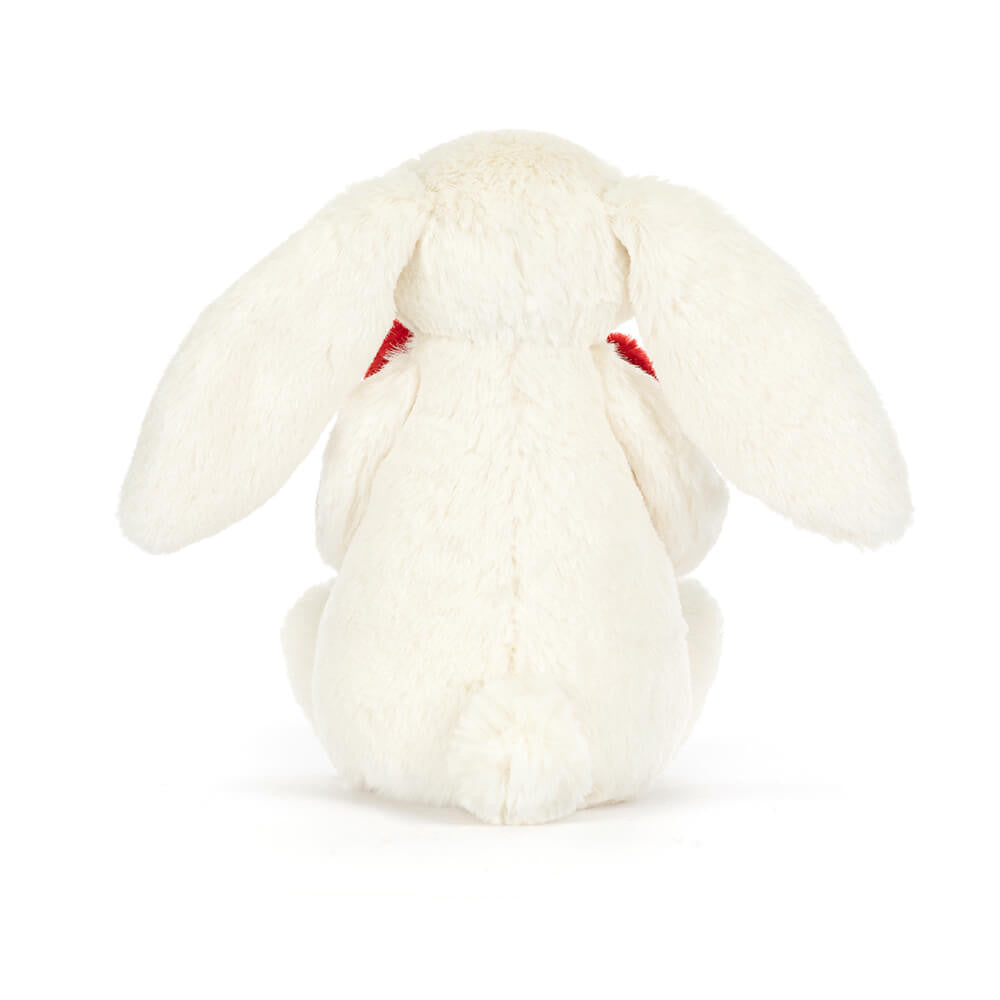 Bashful Red Love Heart Bunny | Medium