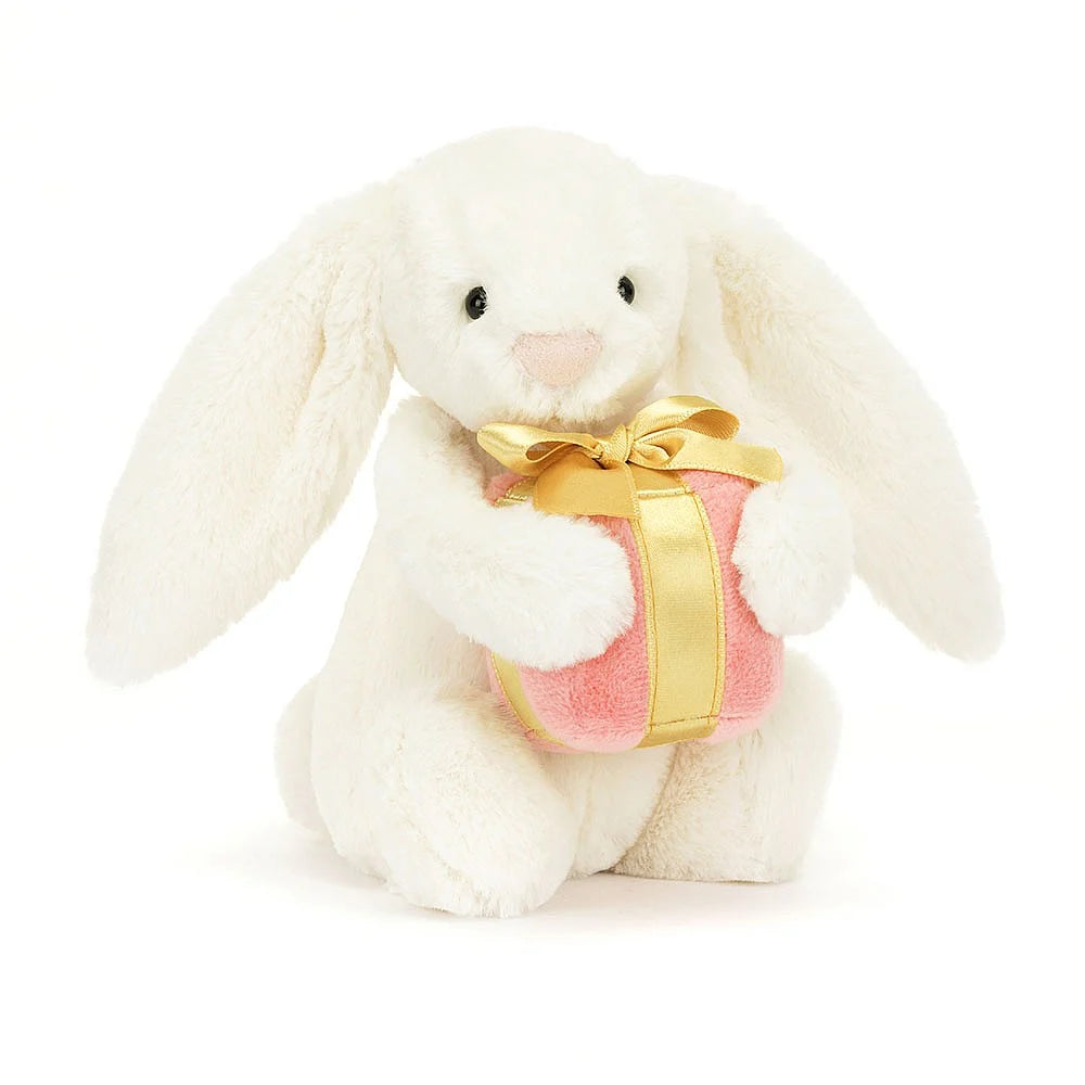 Bashful Bunny with Present