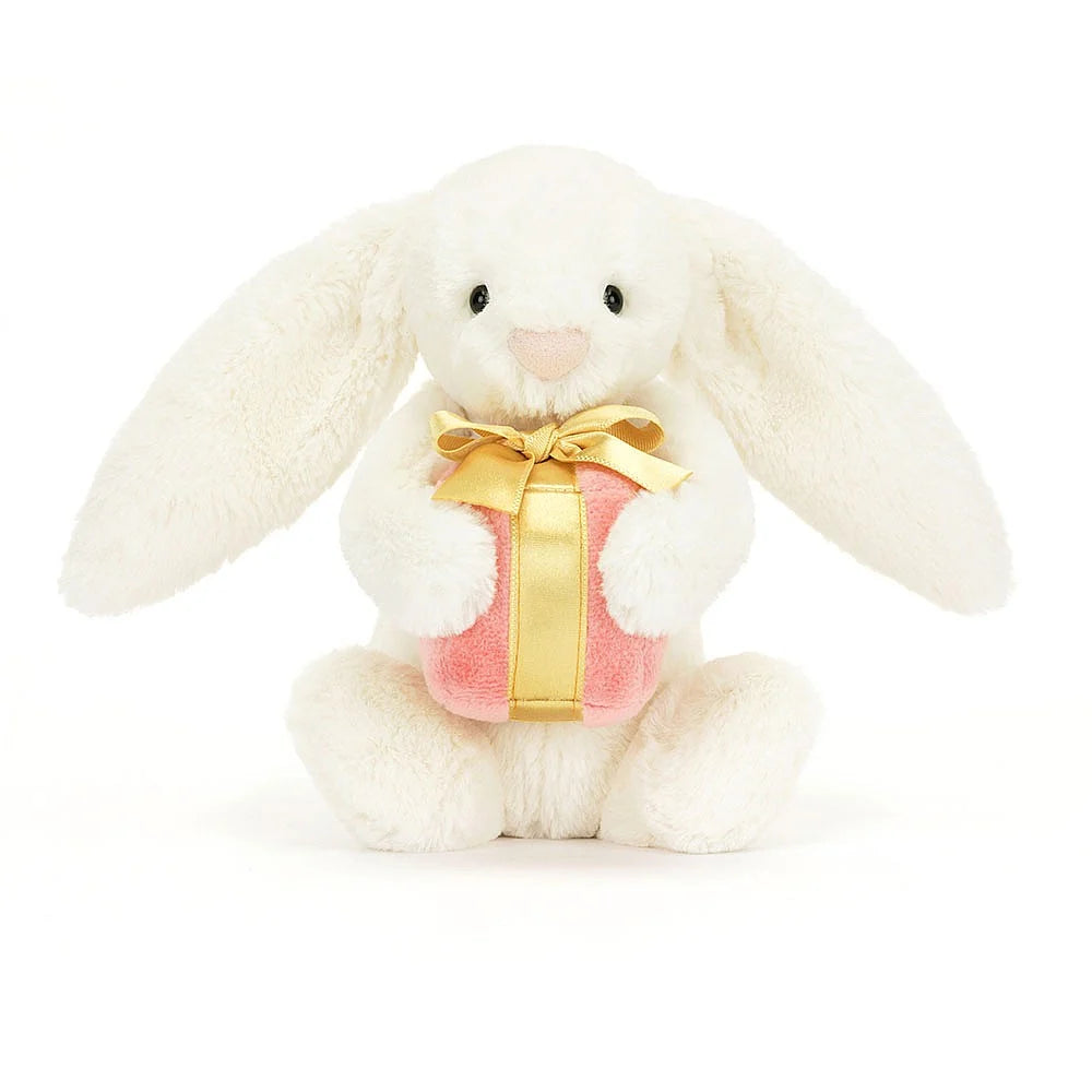 Bashful Bunny with Present