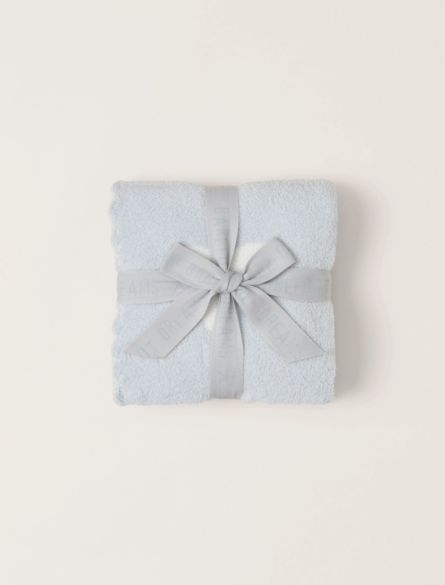 Cozychic Cuddle Receiving Blanket | Blue/Pearl