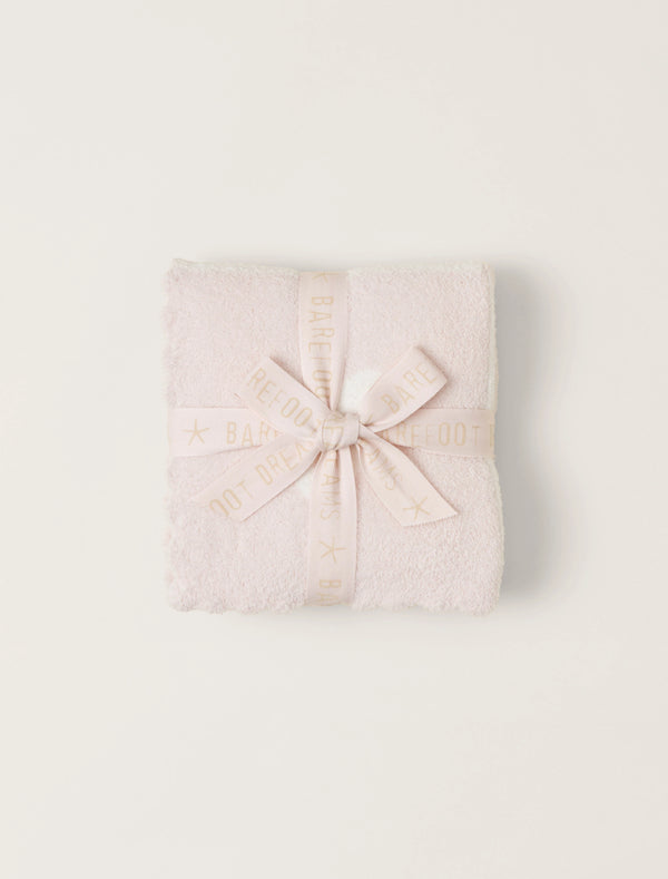 Cozychic Cuddle Receiving Blanket | Pink/Pearl