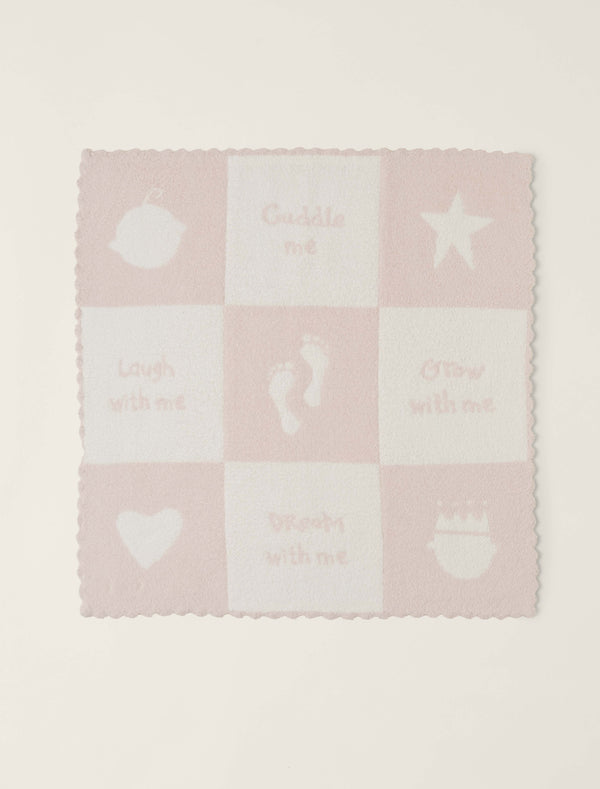 Cozychic Cuddle Receiving Blanket | Pink/Pearl