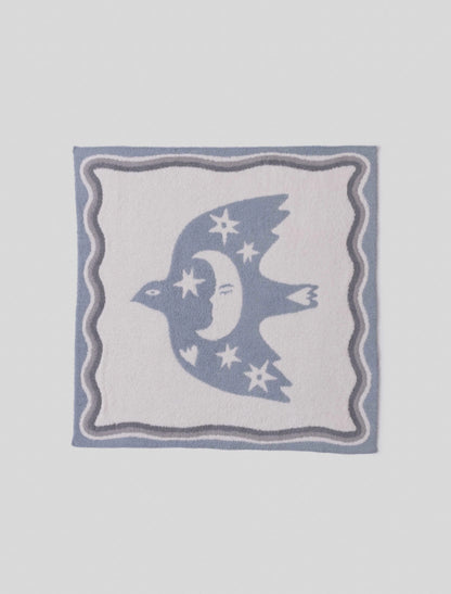 Desert Bird Receiving Blanket | Surf Spray Multi