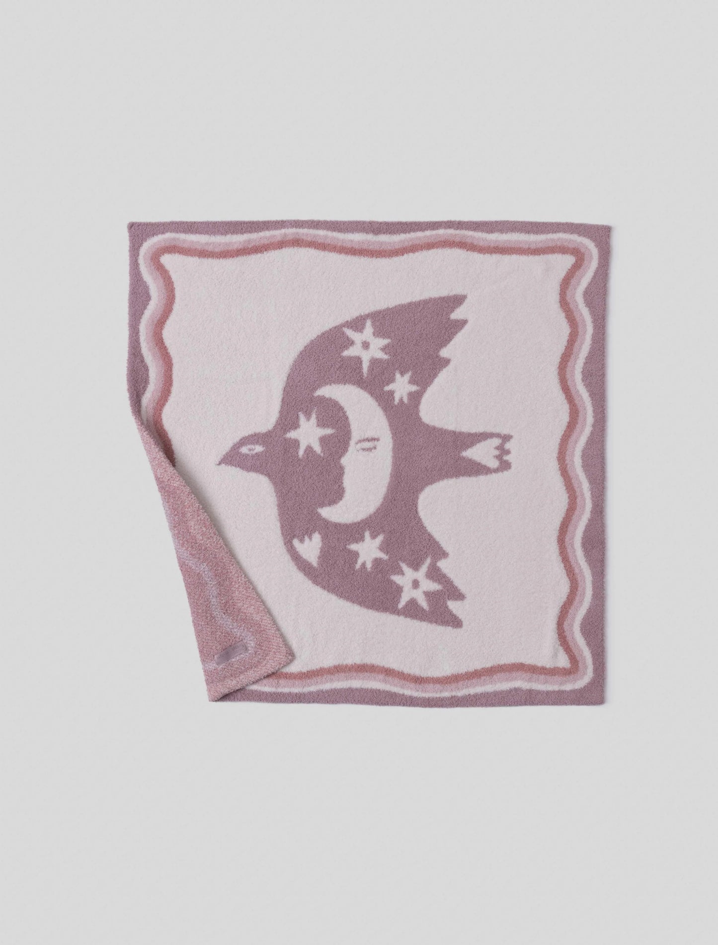 Desert Bird Receiving Blanket | Teaberry