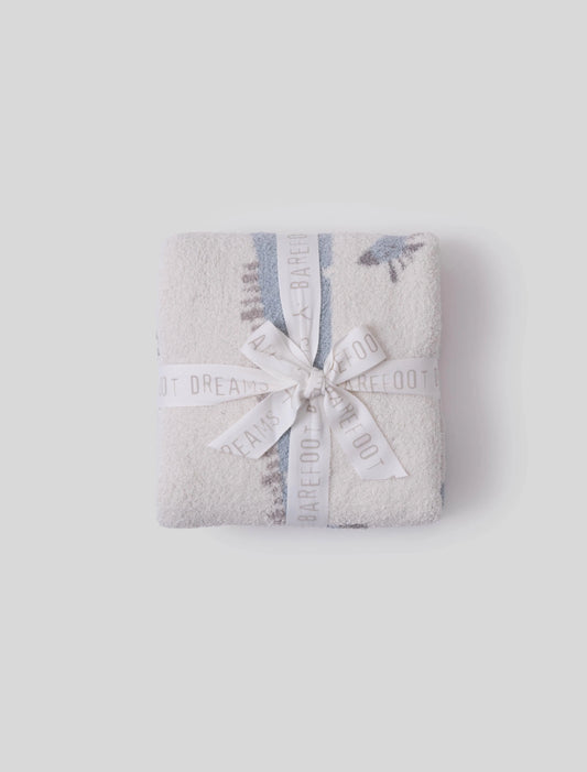 Giraffe Stroller Blanket | Raindrop Multi