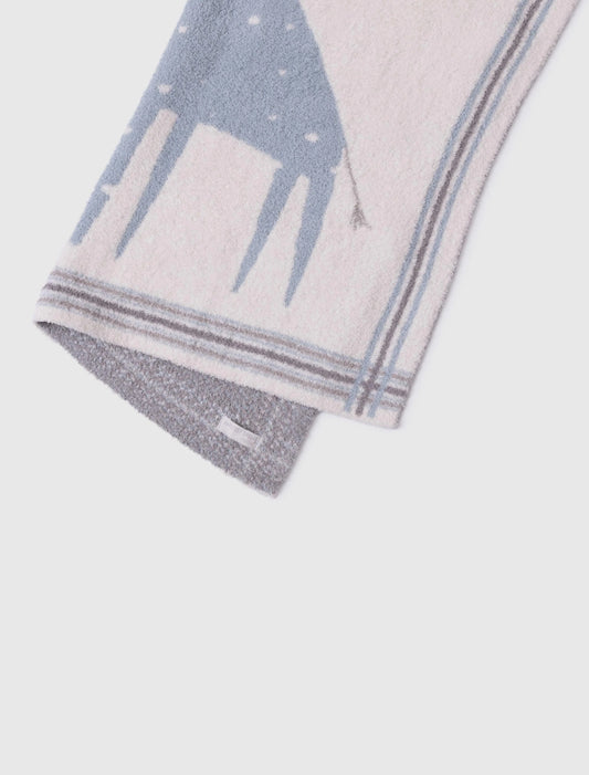 Giraffe Stroller Blanket | Raindrop Multi