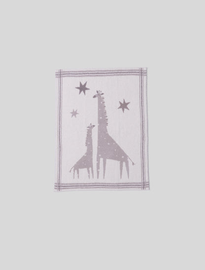 Giraffe Stroller Blanket | Sandstone Multi