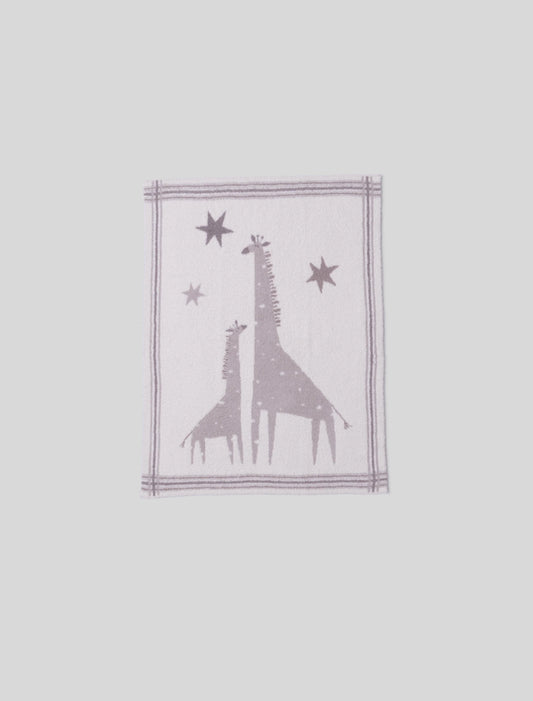 Giraffe Stroller Blanket | Sandstone Multi