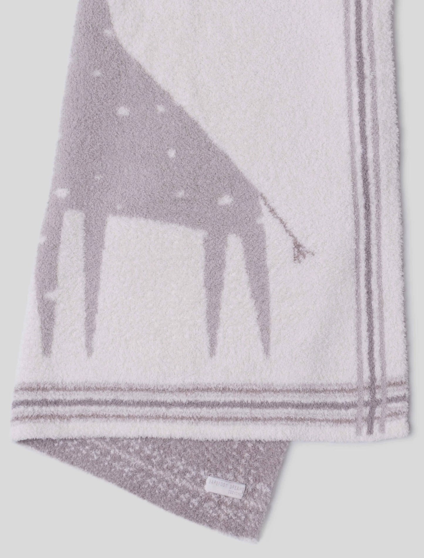 Giraffe Stroller Blanket | Sandstone Multi