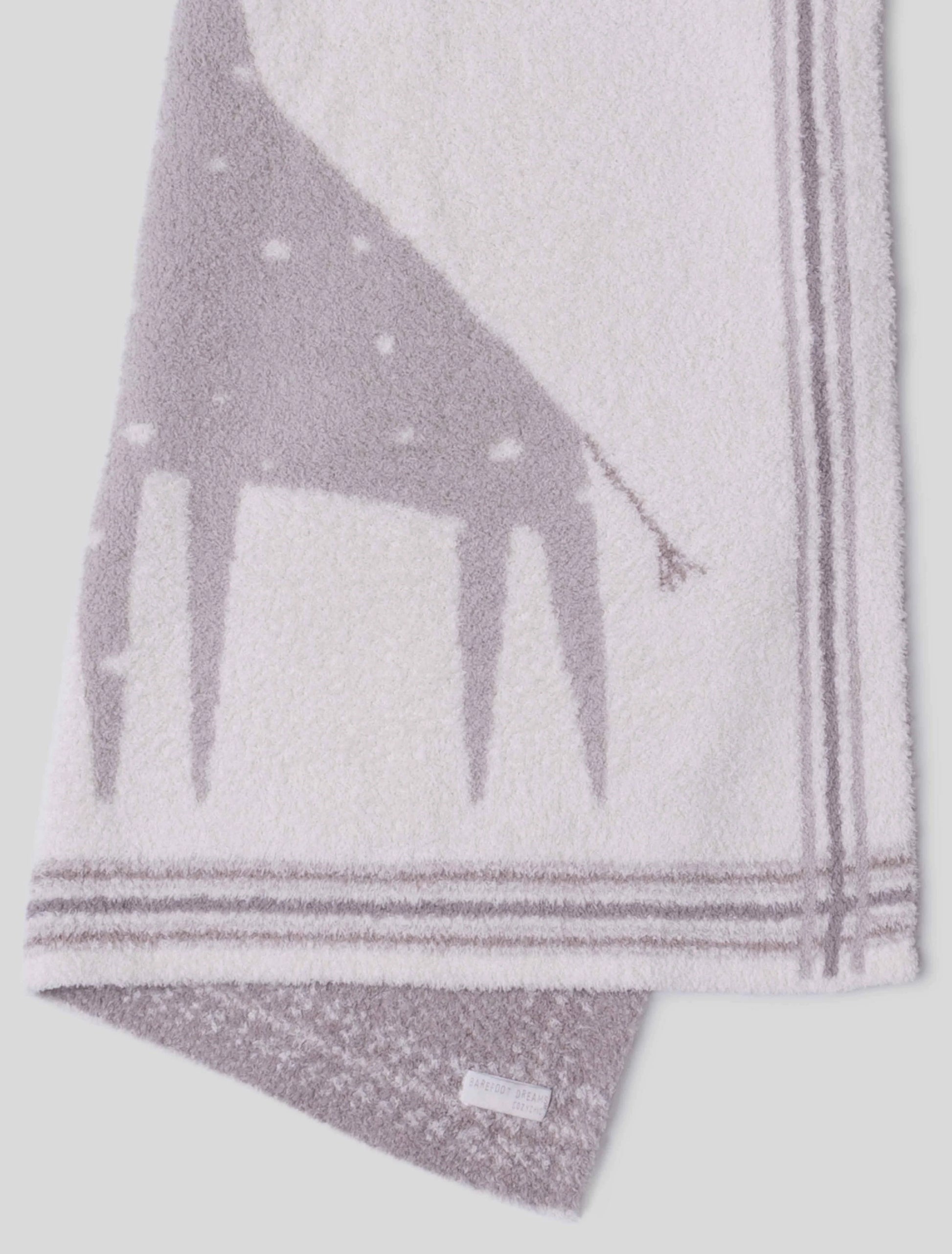 Giraffe Stroller Blanket | Sandstone Multi