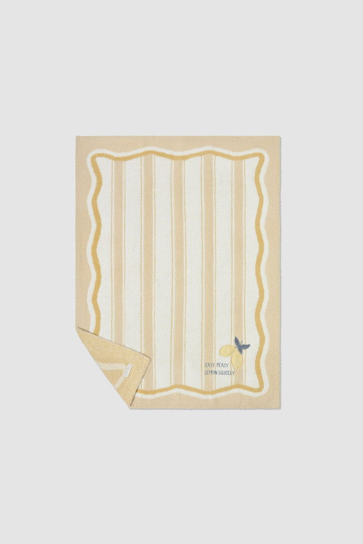 Cozy Chic Lemon Stroller Blanket