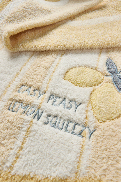 Cozy Chic Lemon Stroller Blanket