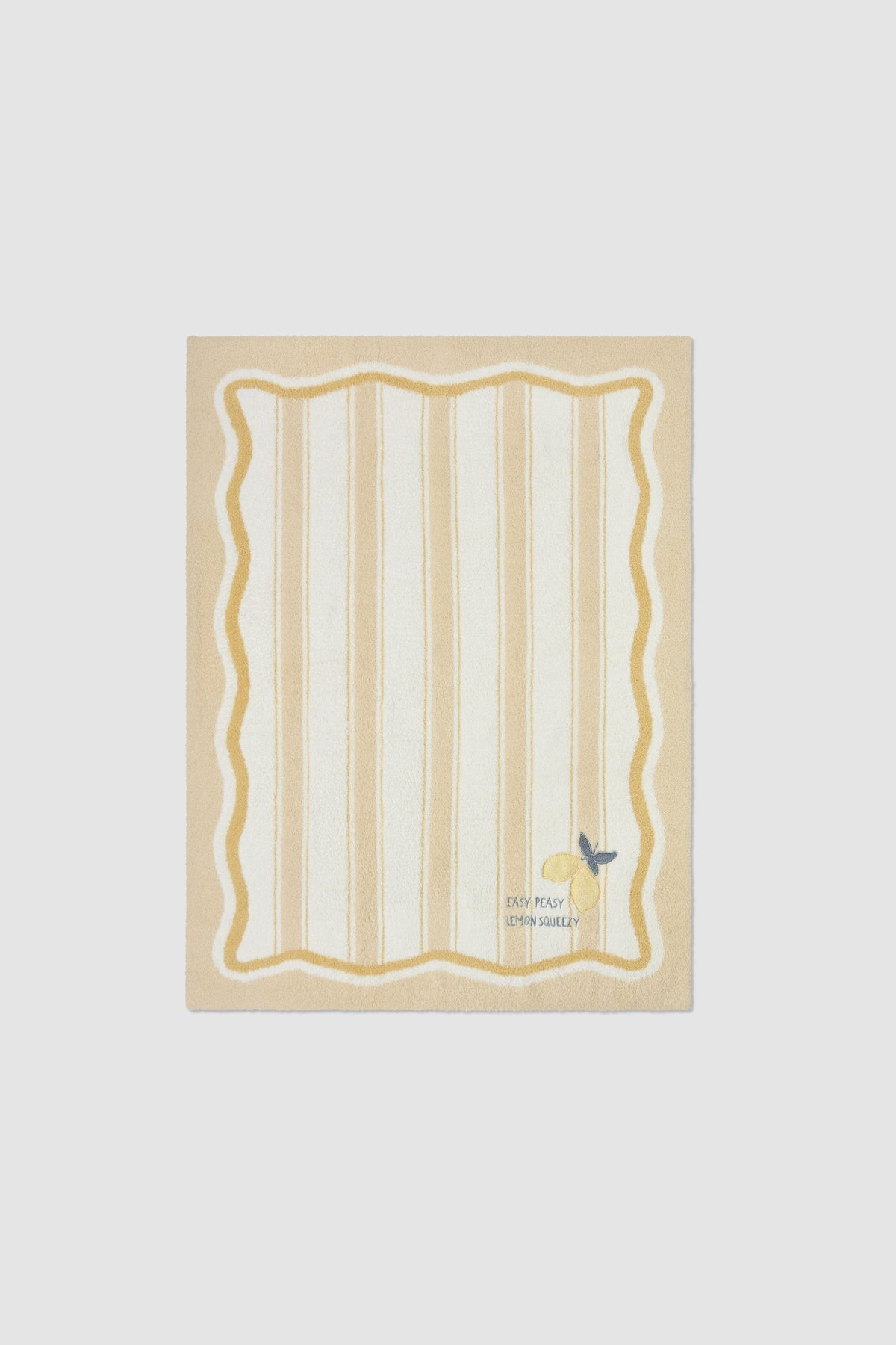 Cozy Chic Lemon Stroller Blanket