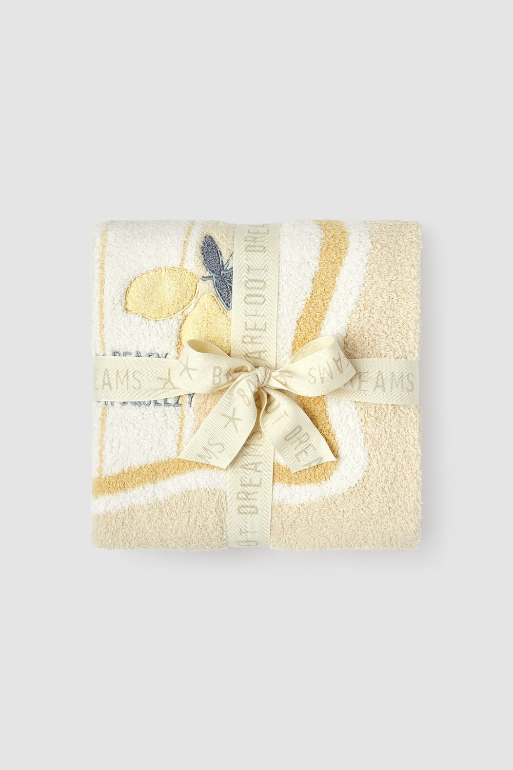 Cozy Chic Lemon Stroller Blanket