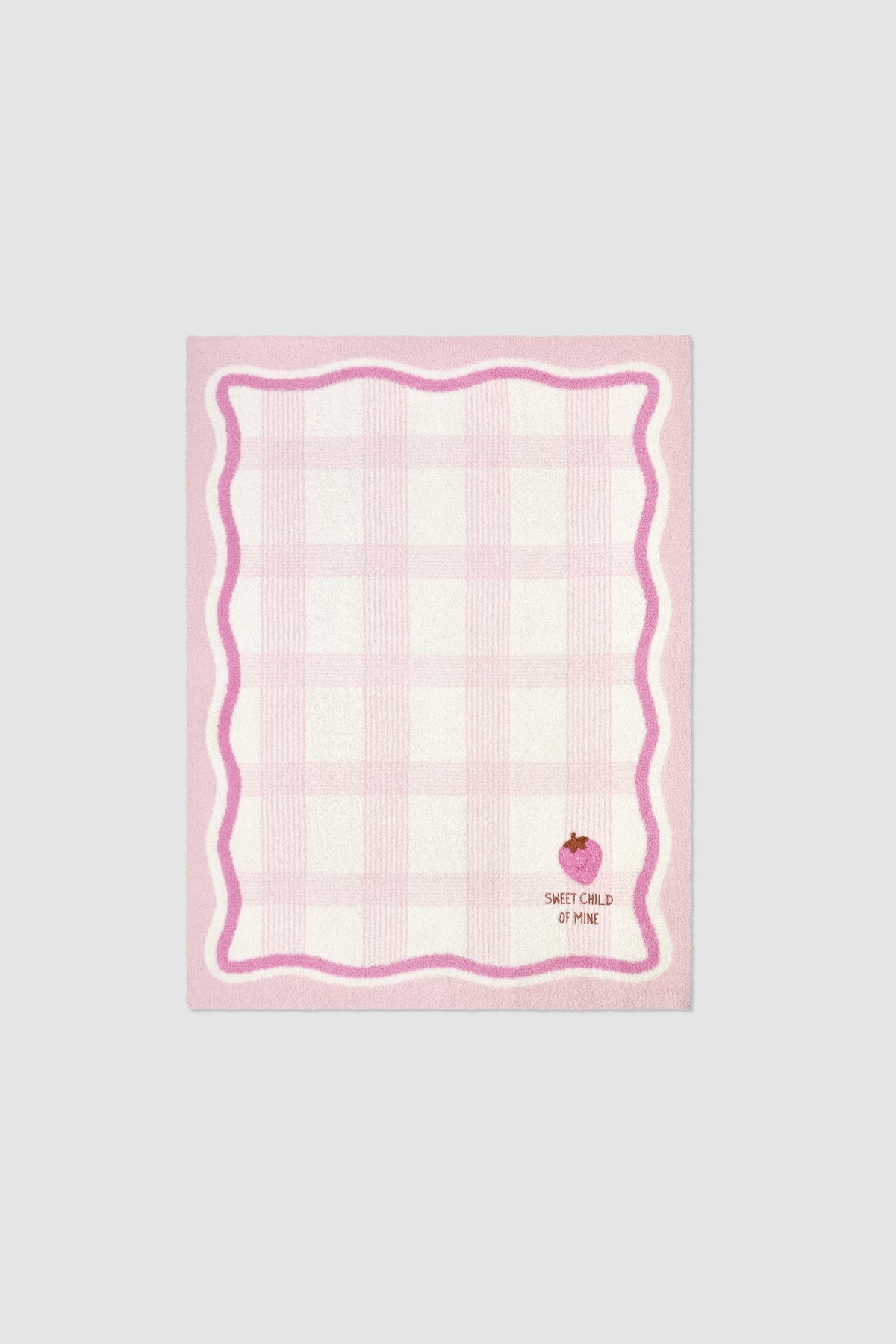 Cozy Chic Strawberry Stroller Blanket