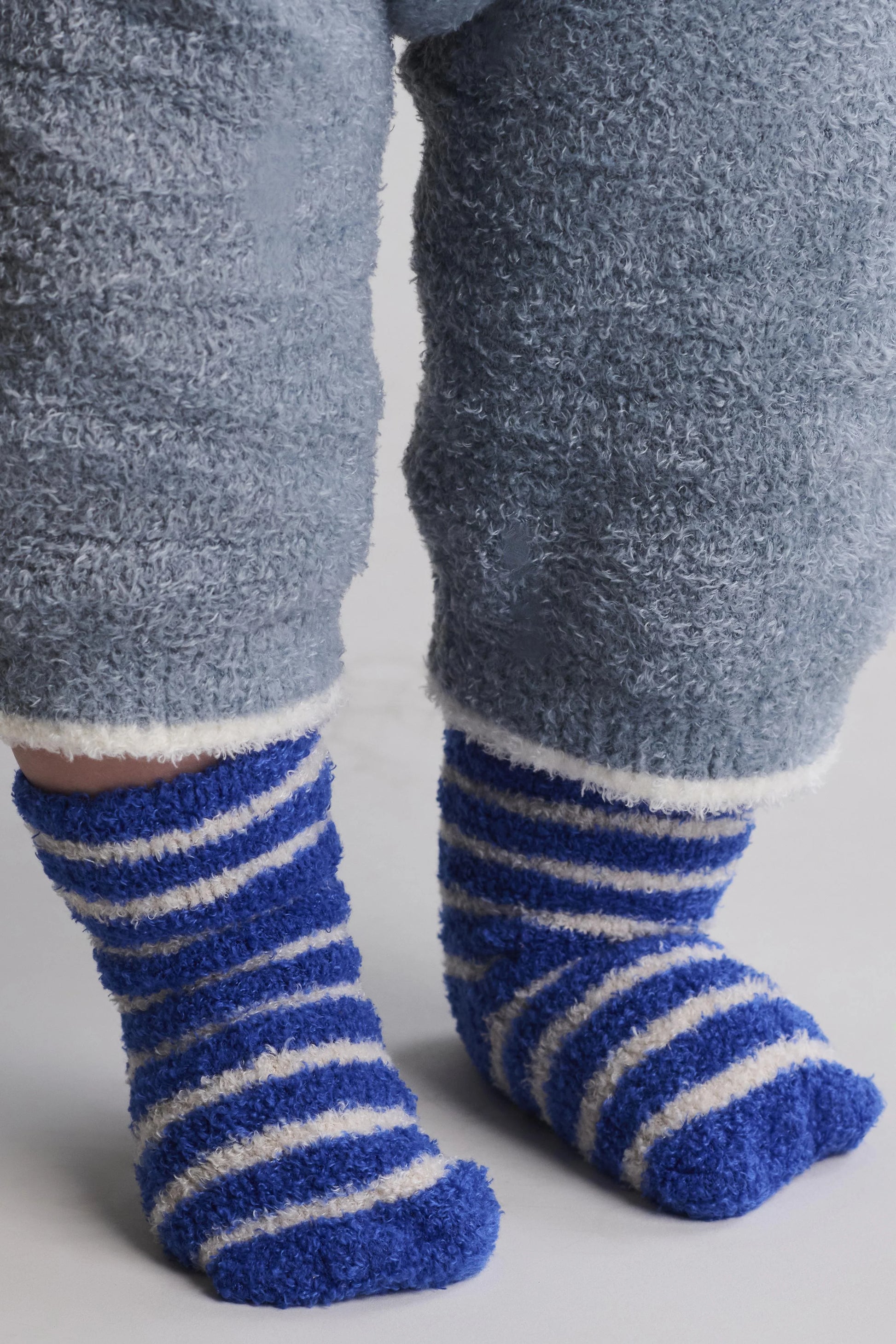 CozyChic Cosmo Sock Set | Cobalt Multi