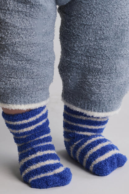 CozyChic Cosmo Sock Set | Cobalt Multi