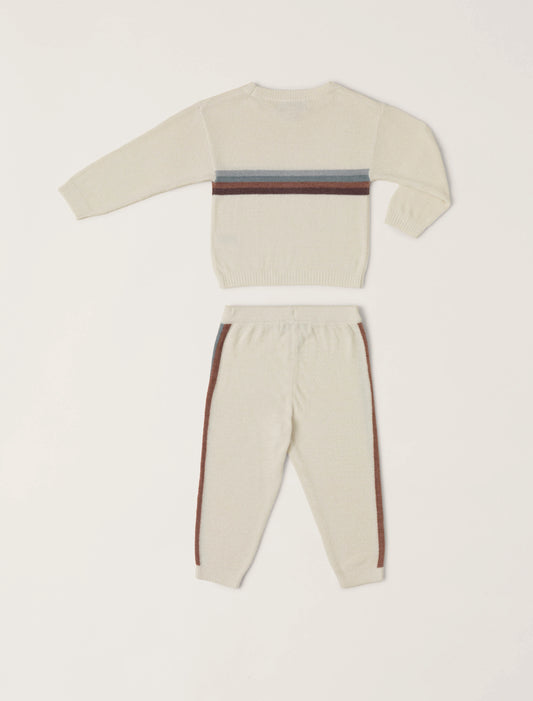 Barefoot Dreams Cozy Chic Ultra Light Multi Stripe Baby Set