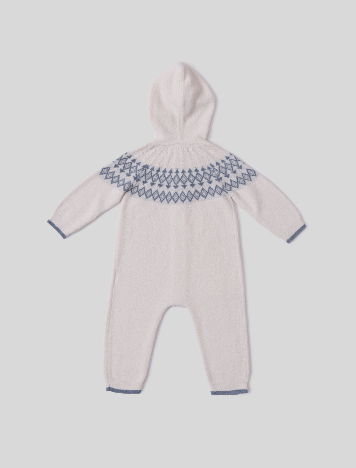 CozyChic Lite Baby Faire Isle Onesie | Cream Multi