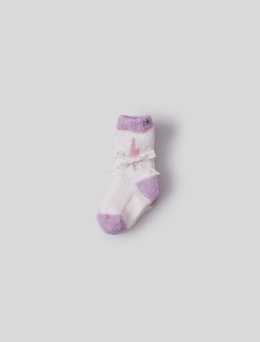 CozyChic Toddler Space Adventure Sock Set | Dusty Rose Multi
