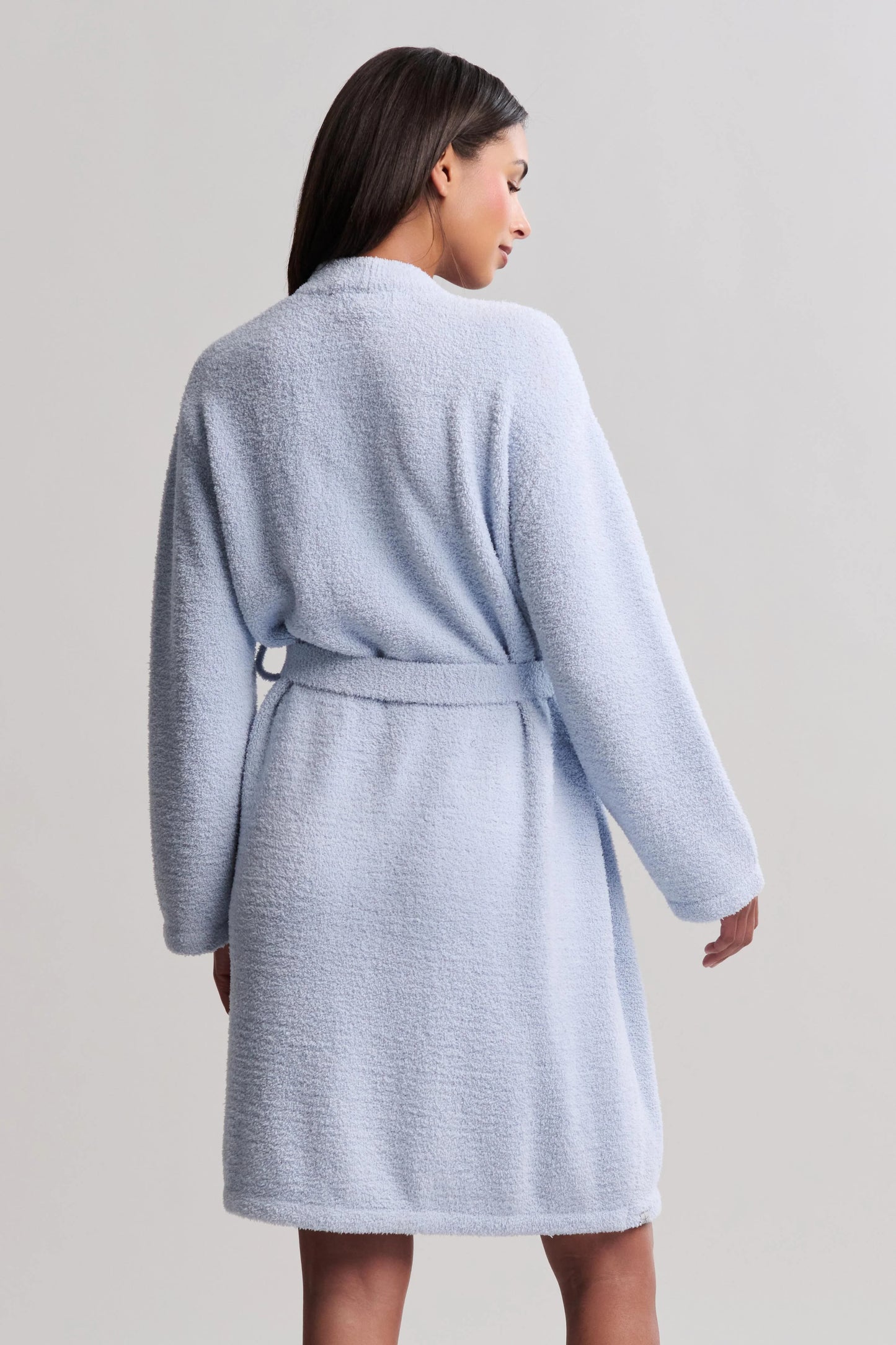 CozyChic Solid Robe | Snow Drop