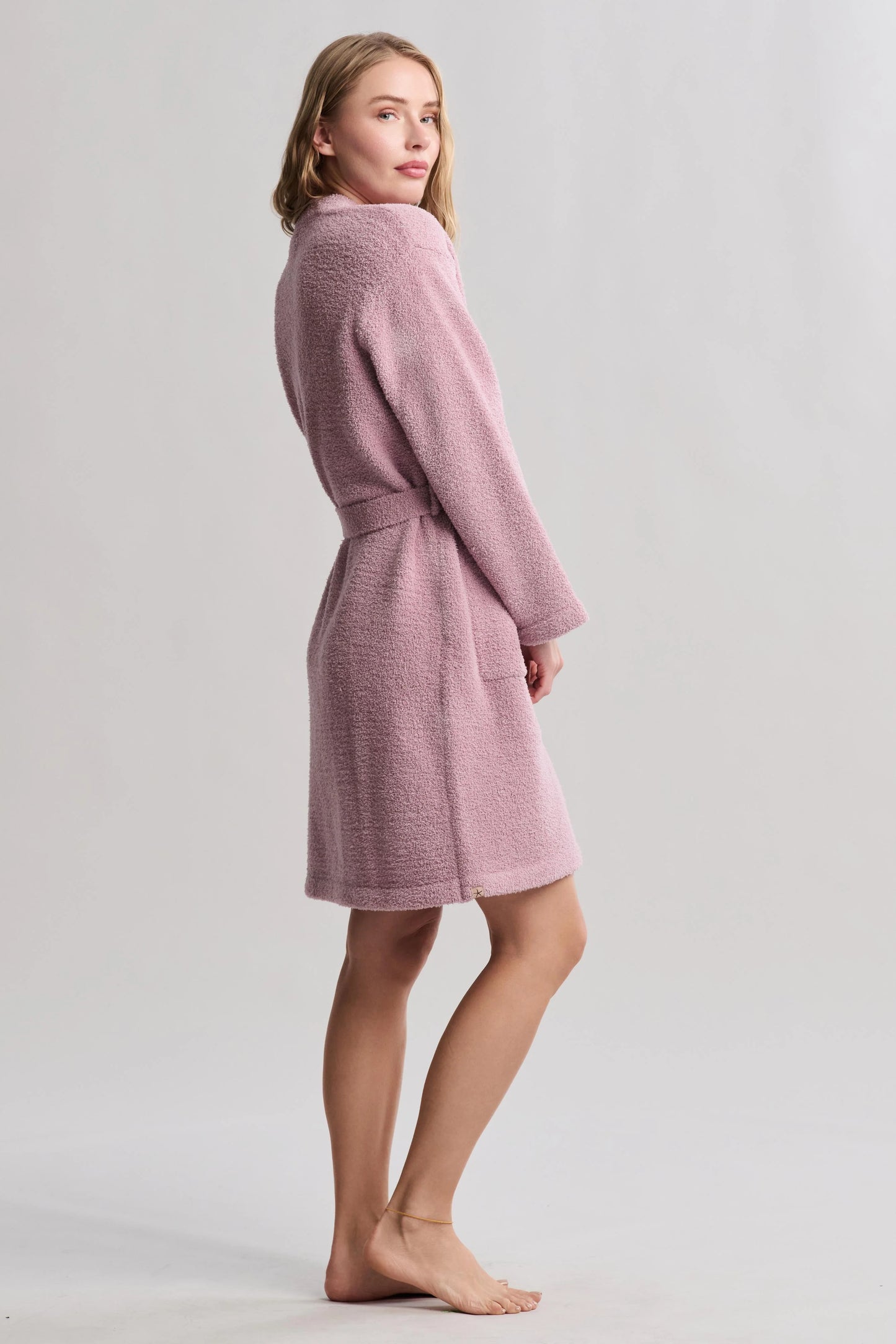 CozyChic Solid Robe | Teaberry