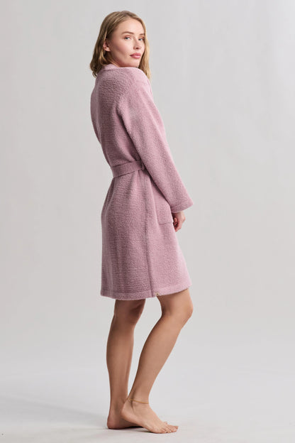 CozyChic Solid Robe | Teaberry