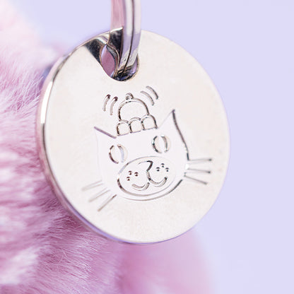 Thistlepop Blossom Bunny Bag Charm