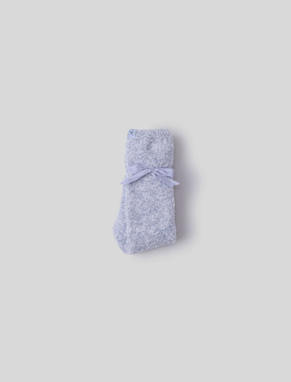 CozyChic Heathered Socks | Snow Drop