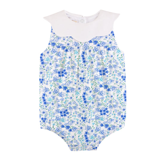 Scallop Collar Bubble | Blue Bell Flowers