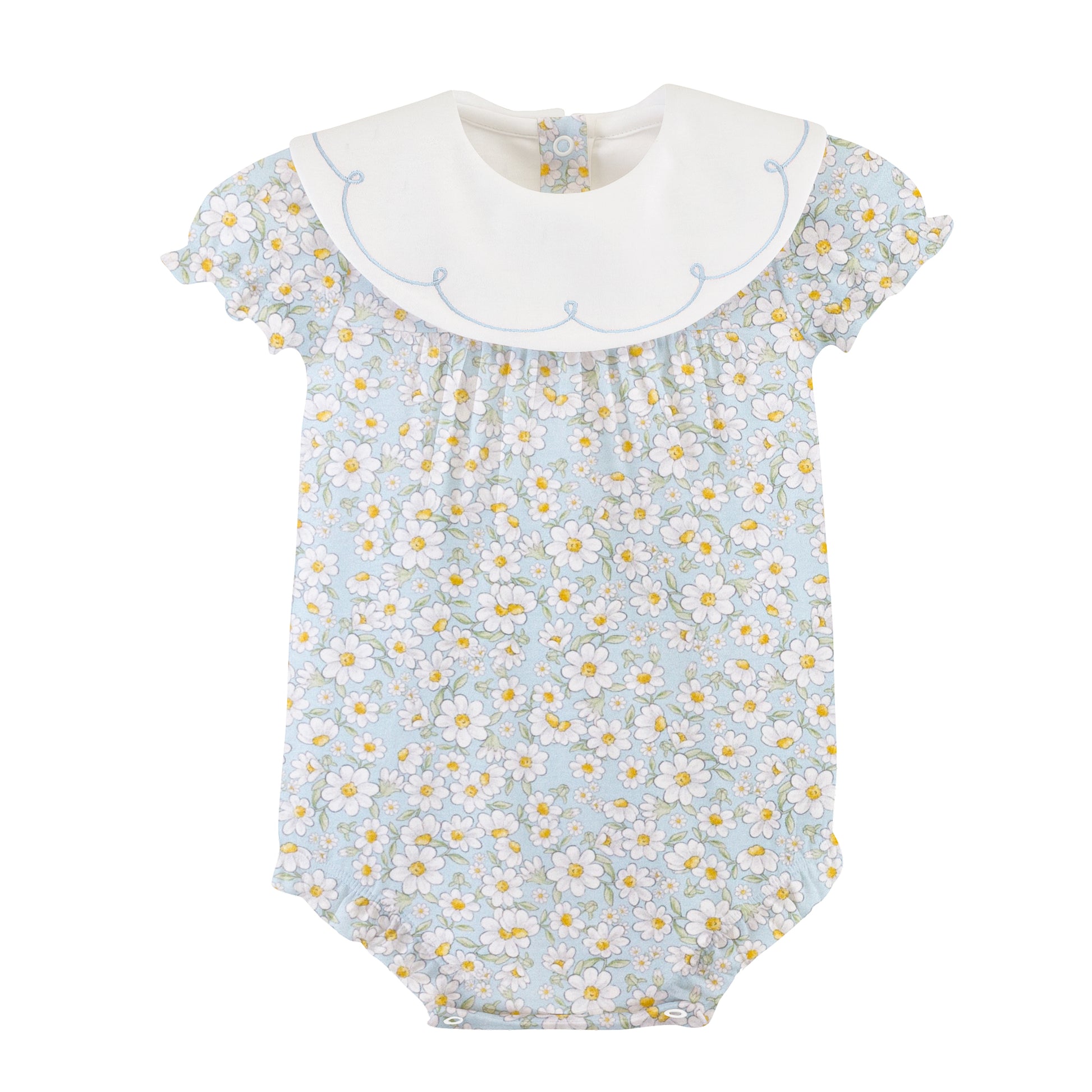daisy dreams bubble, embroidered collar