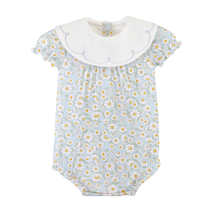 daisy dreams bubble, embroidered collar