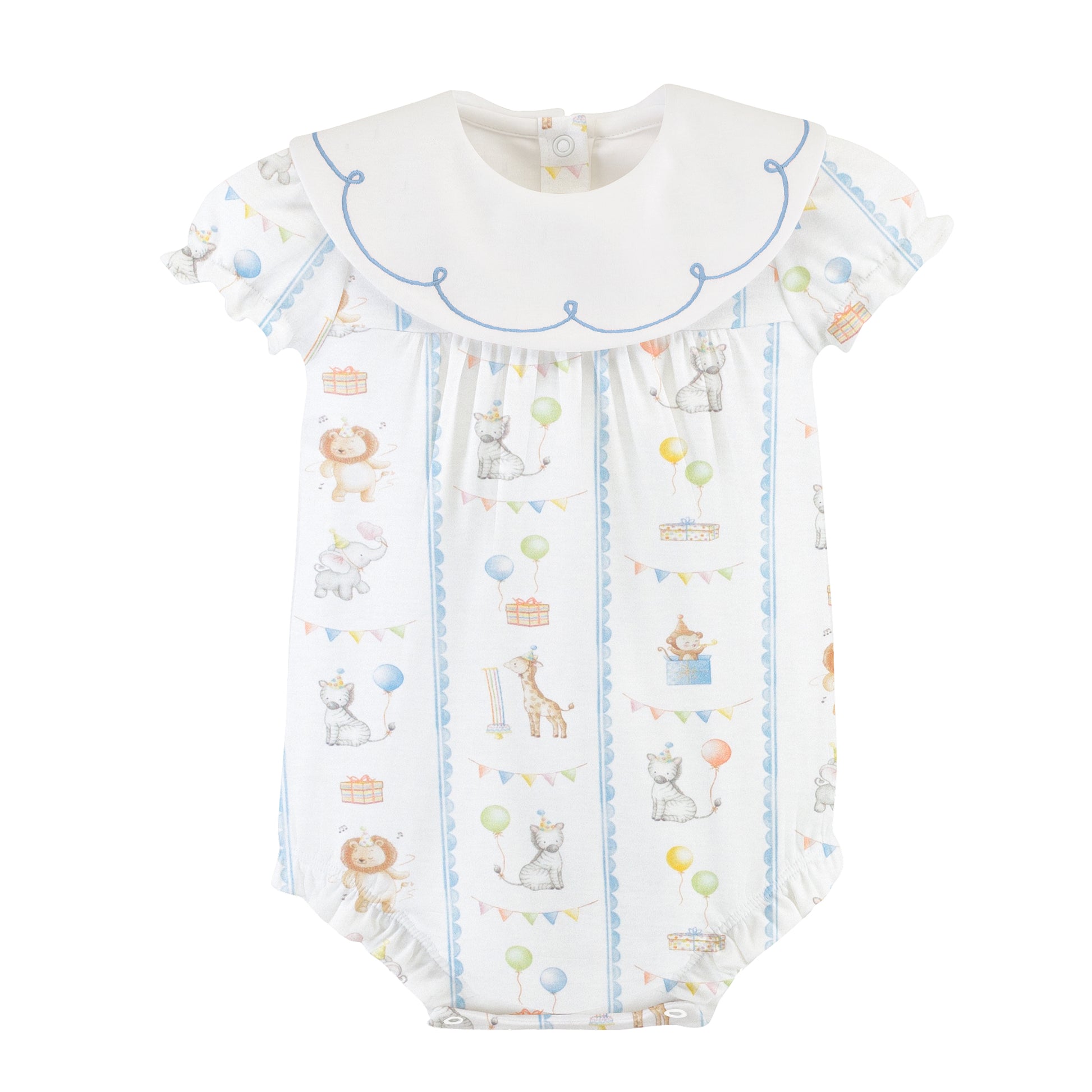 sweet sparkle bubble, embroidered collar