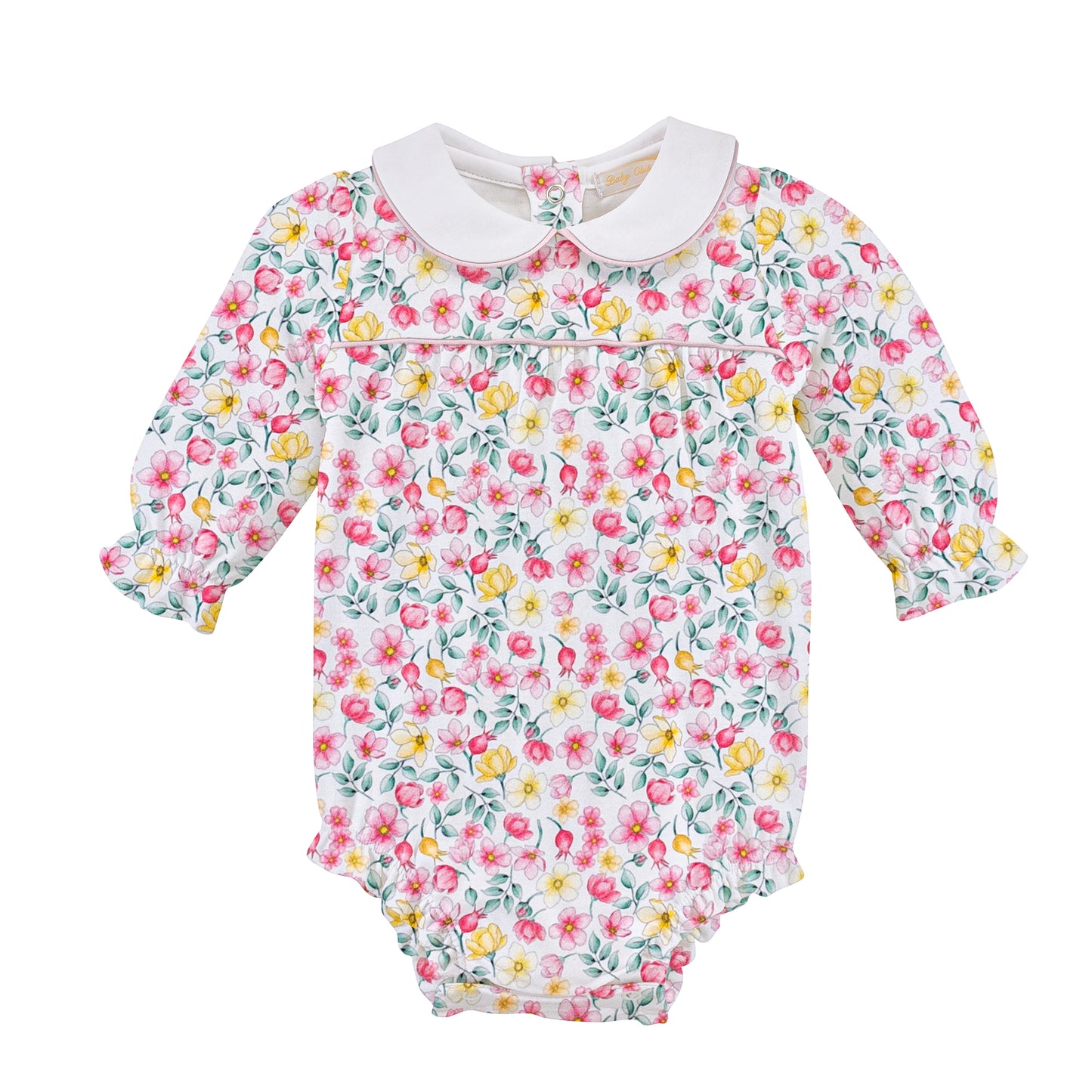 Round Collar Printed Bubble | Field Flowers