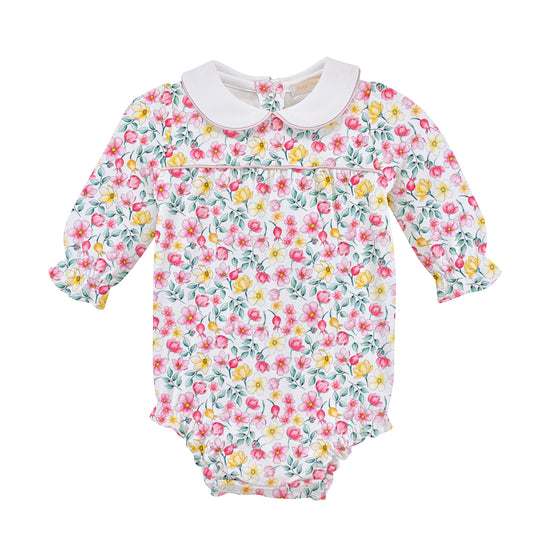 Round Collar Printed Bubble | Field Flowers