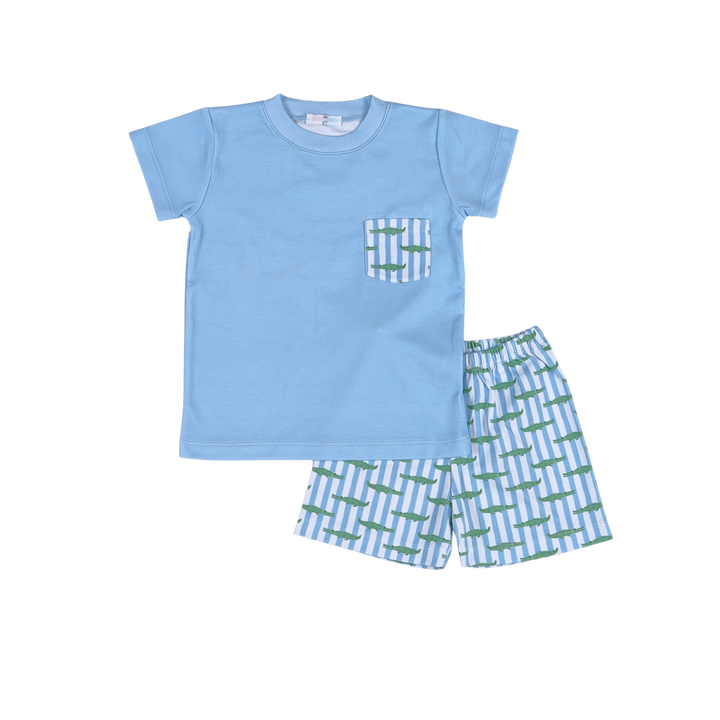 Pocket Short Set | Bayou Kids