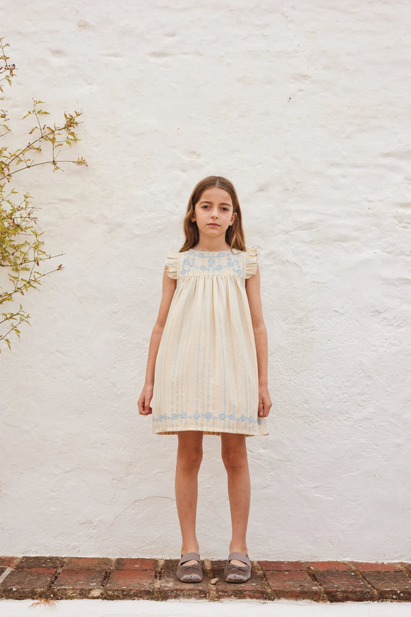 Lena Dress | Summer Stripe