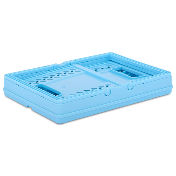 Small Foldable Storage Crate | Blue