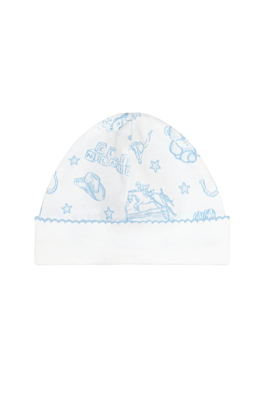 Blue Lone Star Toile Hat