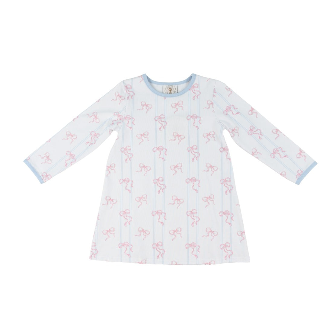 Bowtiful Girls Susie Swing Longsleeve Dress