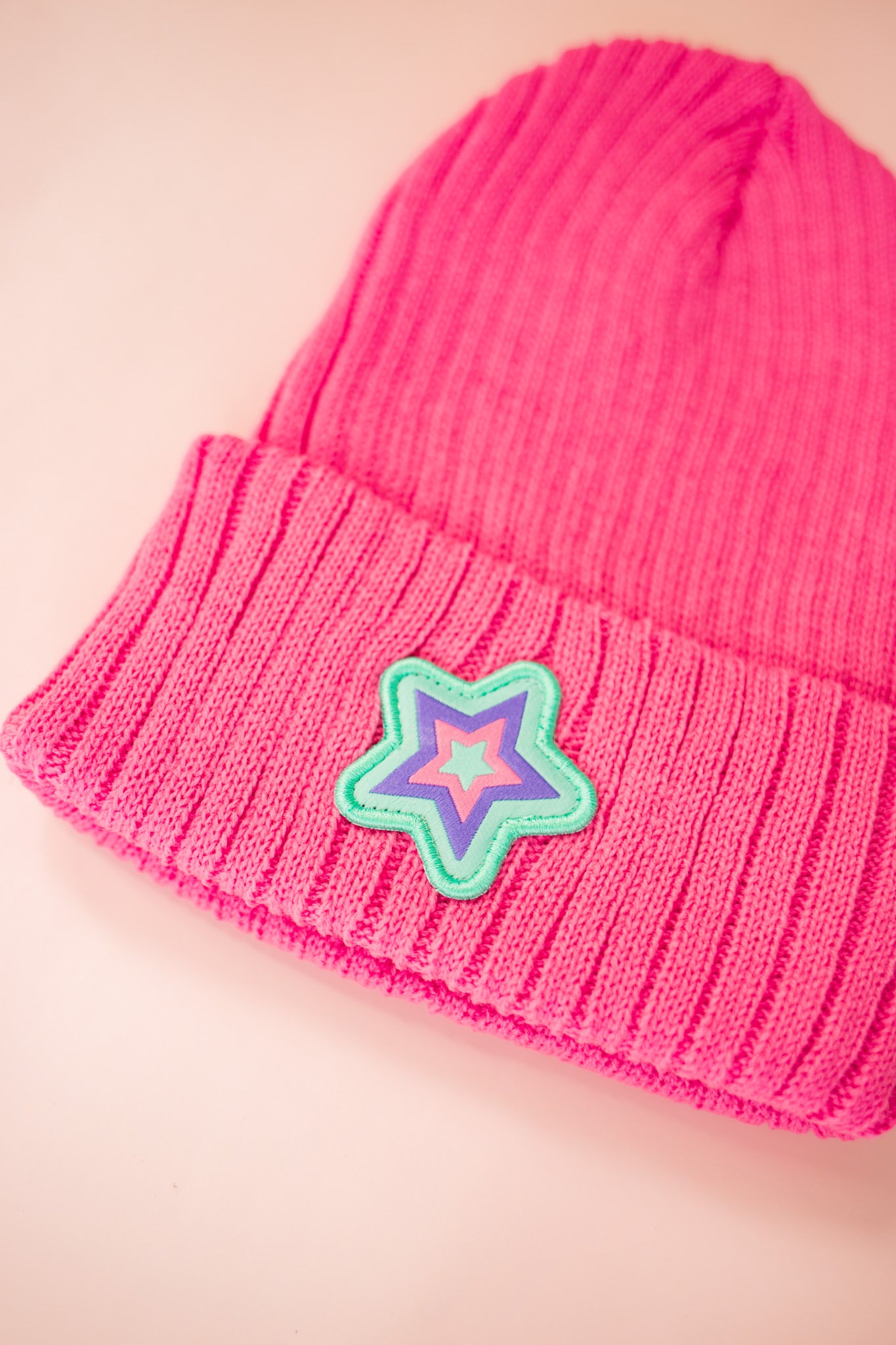 XOXO by magpies | Raspberry Star Beanie