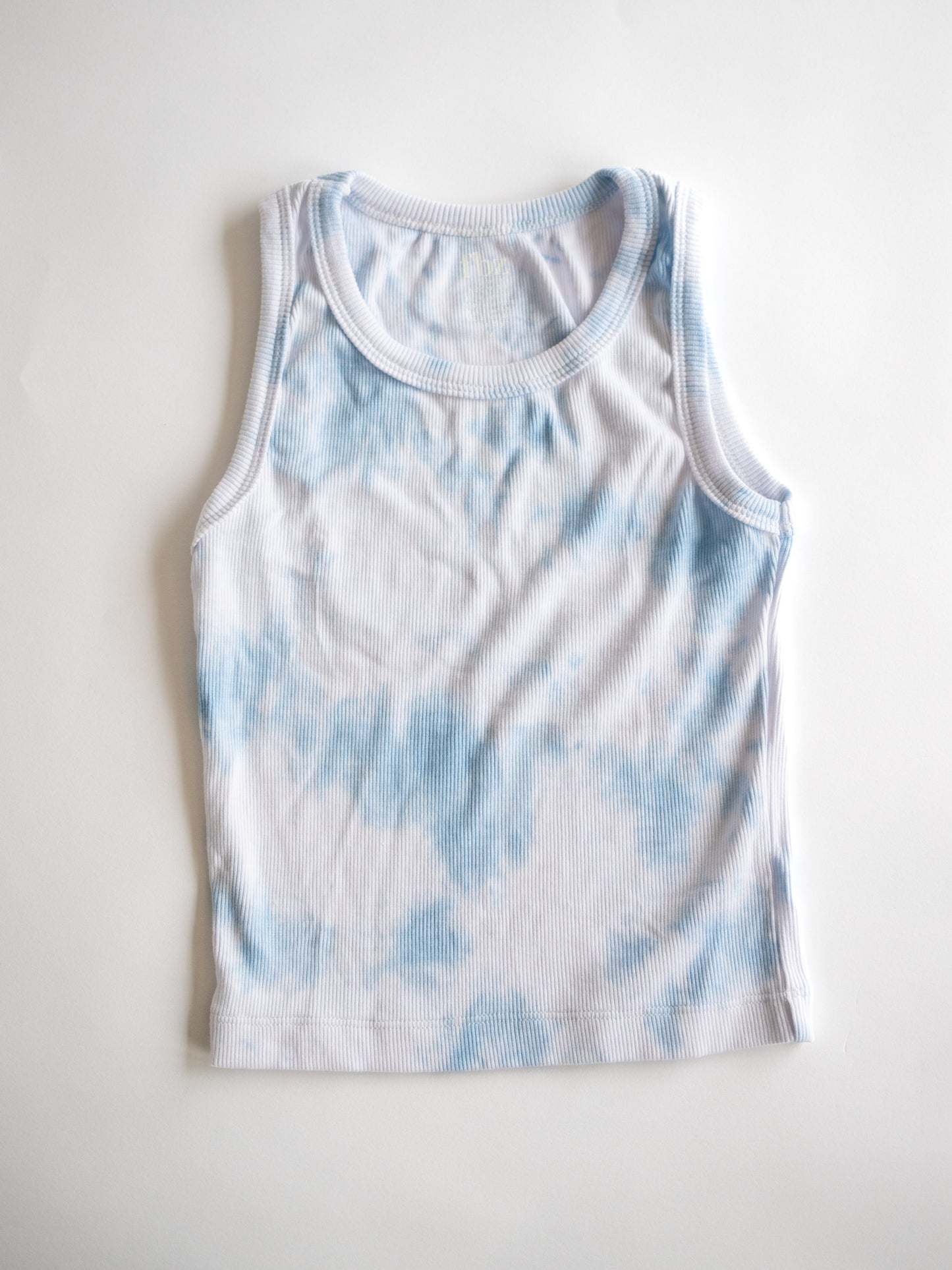 Blue Tie Dye Tank