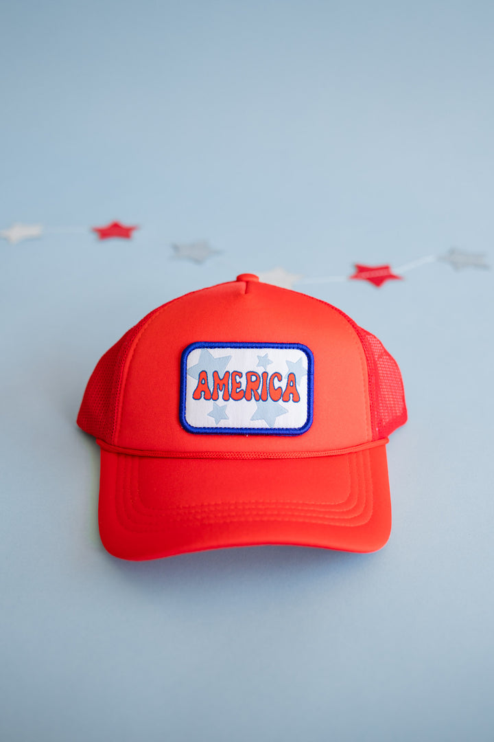 XOXO by magpies | Red America Trucker | Kids