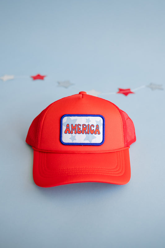 XOXO by magpies | Red America Trucker | Kids