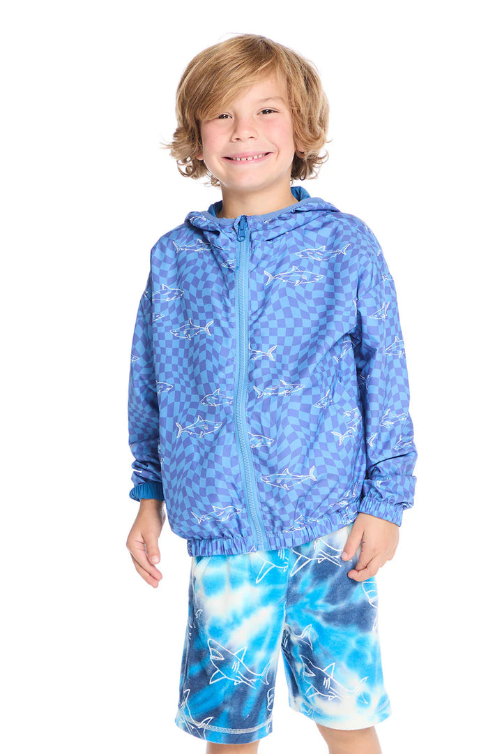Shark Check Rain Jacket
