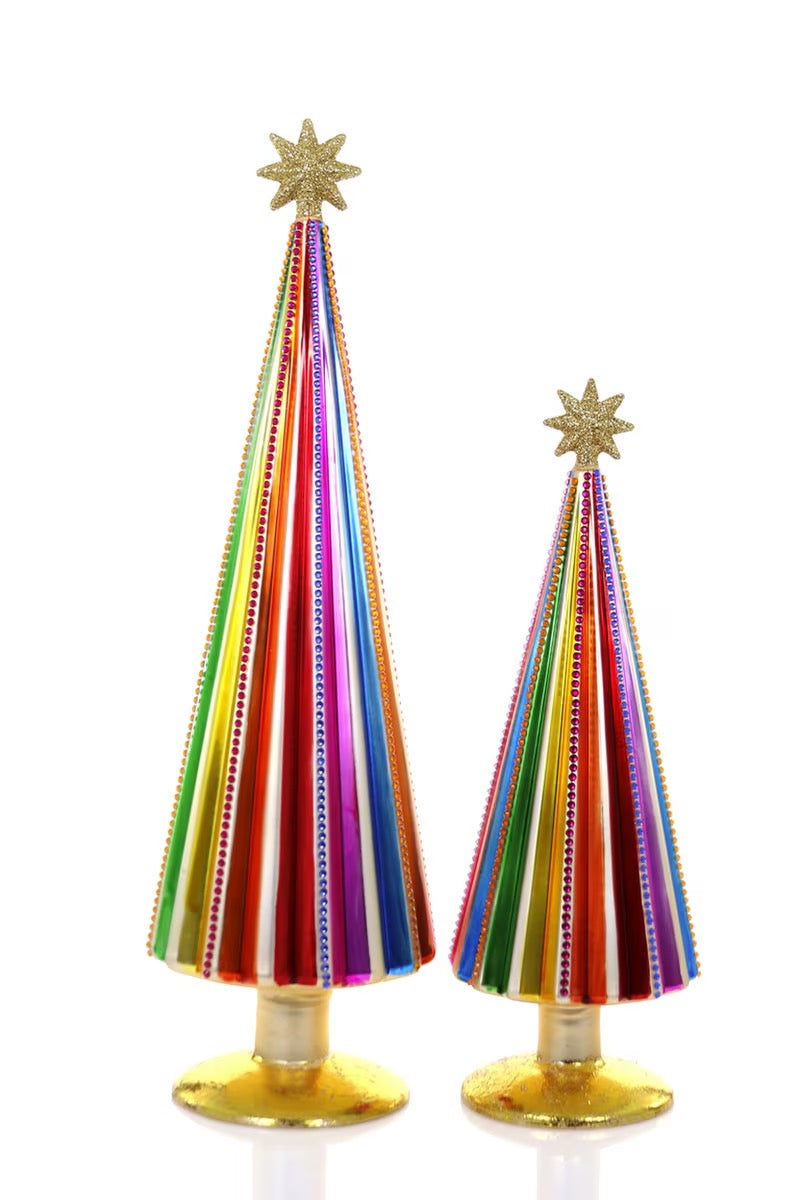 Narrow Spectrum Trees Set of 2 | Gold Rainbow