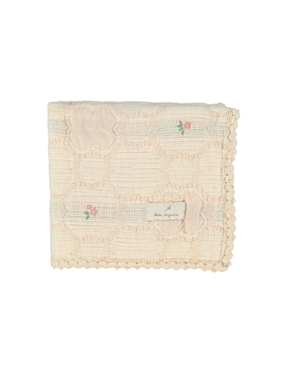Cleo Blanket | Vintage Wallpaper Floral