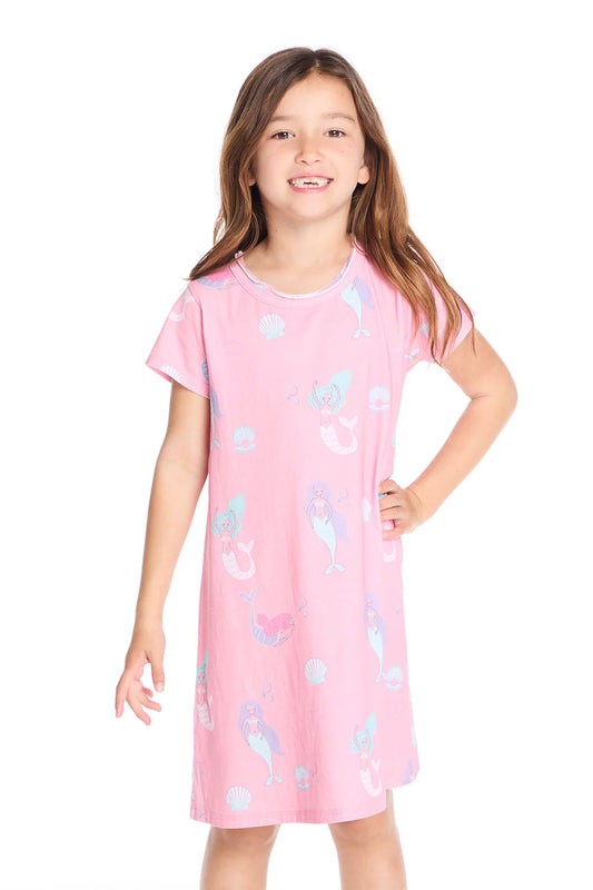 Mermaid Shells T-shirt Dress